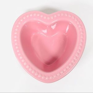 Chantal Heart Shaped Dish 1 cup Freezer Microwave Dishwasher Oven Safe